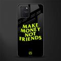 make money not friends glass case for samsung galaxy s10 lite image