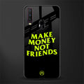 make money not friends glass case for vivo y12 image