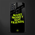 make money not friends glass case for samsung galaxy a21s image