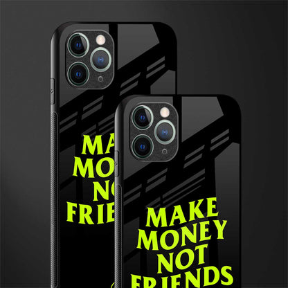make money not friends glass case for iphone 11 pro max image-2