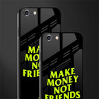 make money not friends glass case for iphone 6 image-2
