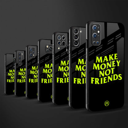 make money not friends back phone cover | glass case for samsung galaxy a14 5g