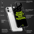 make money not friends glass case for mi 10i image-4