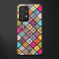 mandala art back phone cover | glass case for samsung galaxy a53 5g