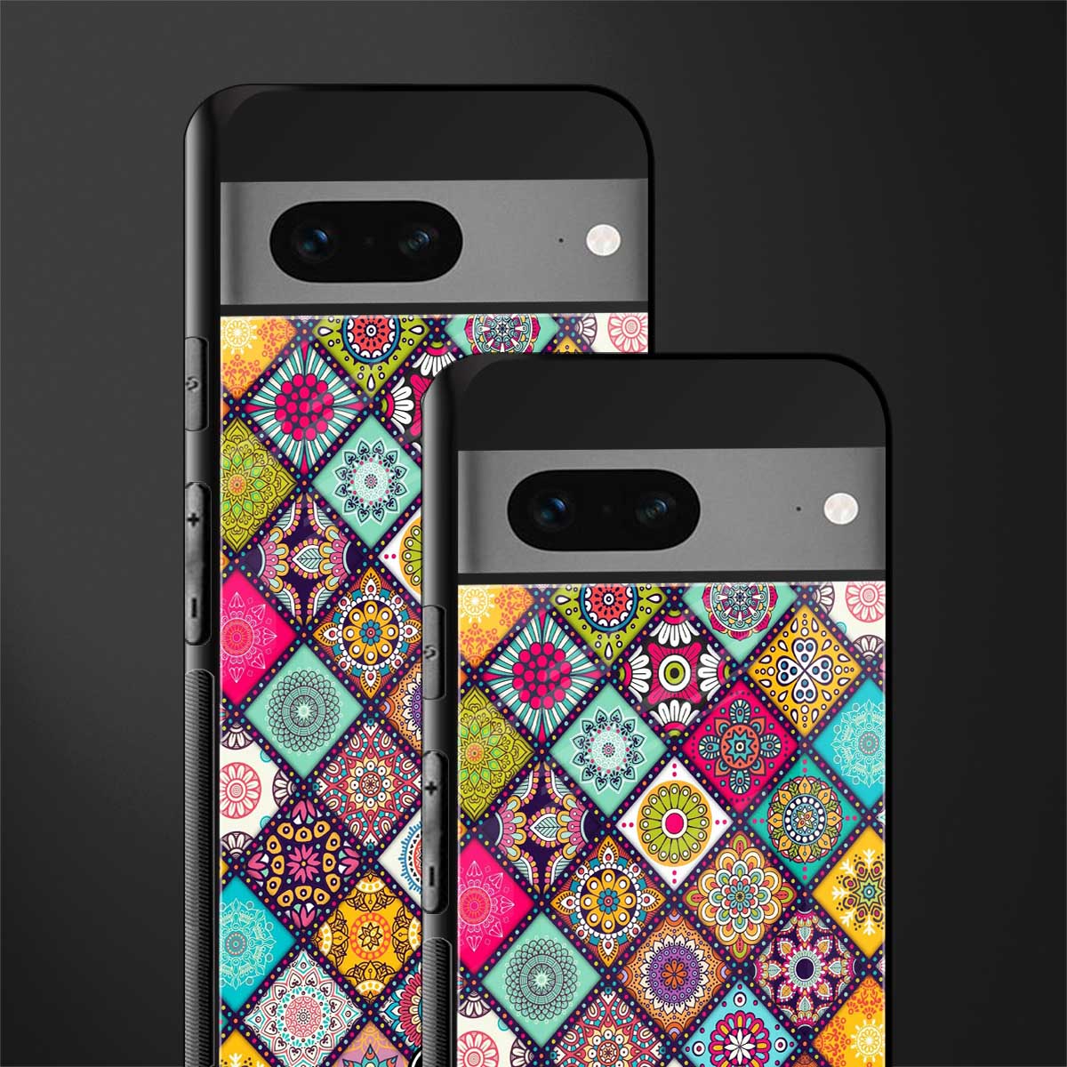 mandala art back phone cover | glass case for google pixel 7