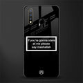 mashallah black edition glass case for vivo u20 image