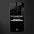 mashallah black edition glass case for vivo s1 pro image
