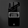 mashallah black edition glass case for samsung galaxy a50 image