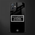 mashallah black edition glass case for vivo y75 5g image