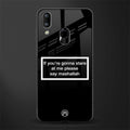 mashallah black edition glass case for vivo y93 image