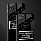 mashallah black edition glass case for poco c31 image-2