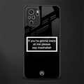 mashallah black edition glass case for redmi note 10 image