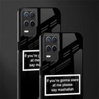 mashallah black edition glass case for realme 8 5g image-2
