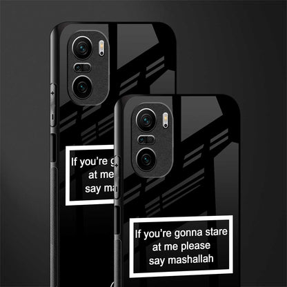 mashallah black edition glass case for mi 11x 5g image-2