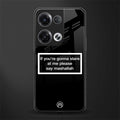 mashallah black edition back phone cover | glass case for oppo reno 8