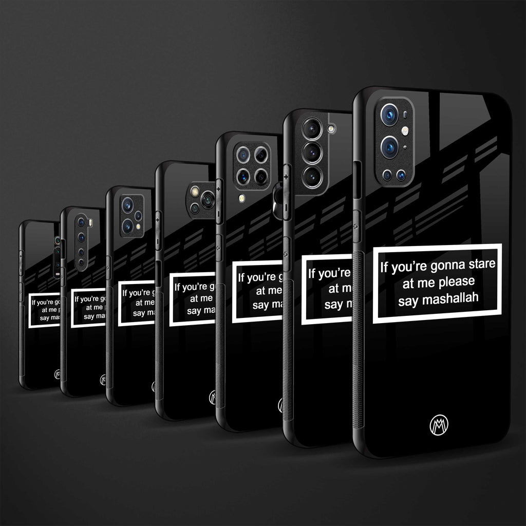 mashallah black edition glass case for redmi 9 power image-3