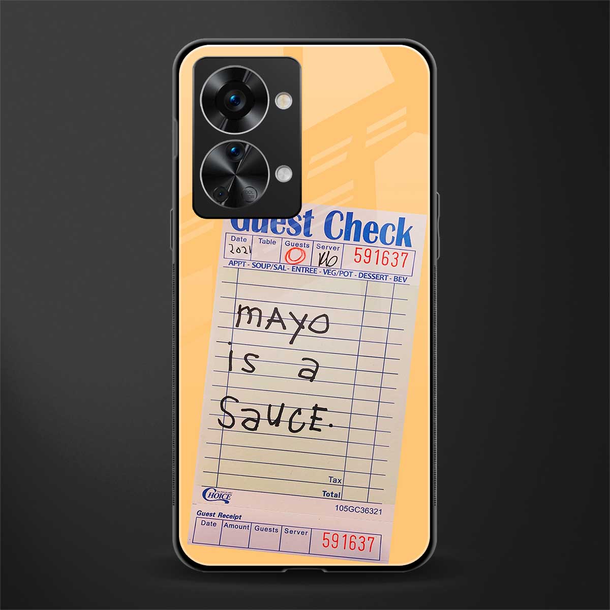 mayo is a sauce glass case for phone case | glass case for oneplus nord 2t 5g