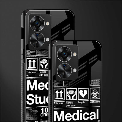 medical student glass case for phone case | glass case for oneplus nord 2t 5g