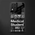 medical student back phone cover | glass case for samsung galaxy m33 5g