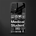 medical student back phone cover | glass case for samsung galaxy a13 4g