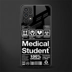 medical student back phone cover | glass case for samsung galaxy a13 4g