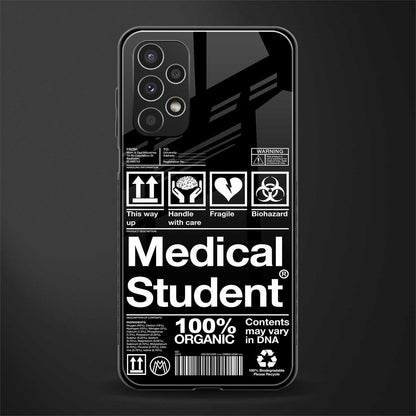 medical student back phone cover | glass case for samsung galaxy a13 4g