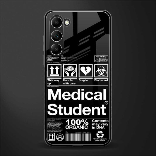 medical student glass case for phone case | glass case for samsung galaxy s23
