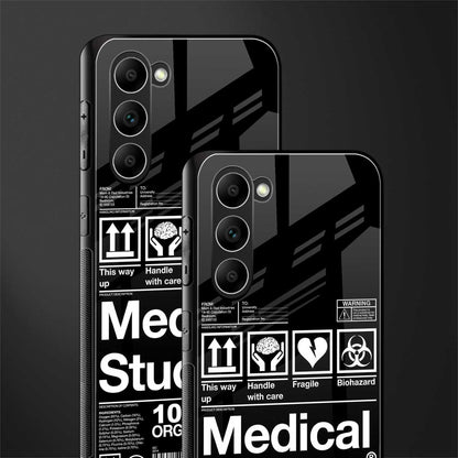 medical student glass case for phone case | glass case for samsung galaxy s23 plus