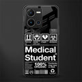 medical student back phone cover | glass case for vivo y35 4g