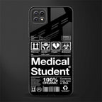 medical student back phone cover | glass case for samsung galaxy f42