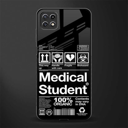 medical student back phone cover | glass case for samsung galaxy f42