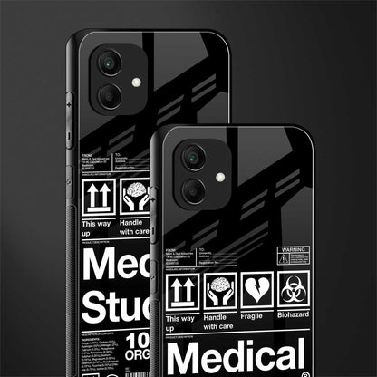 medical student back phone cover | glass case for samsung galaxy a04