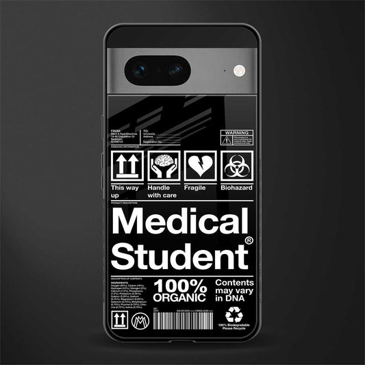 medical student back phone cover | glass case for google pixel 7