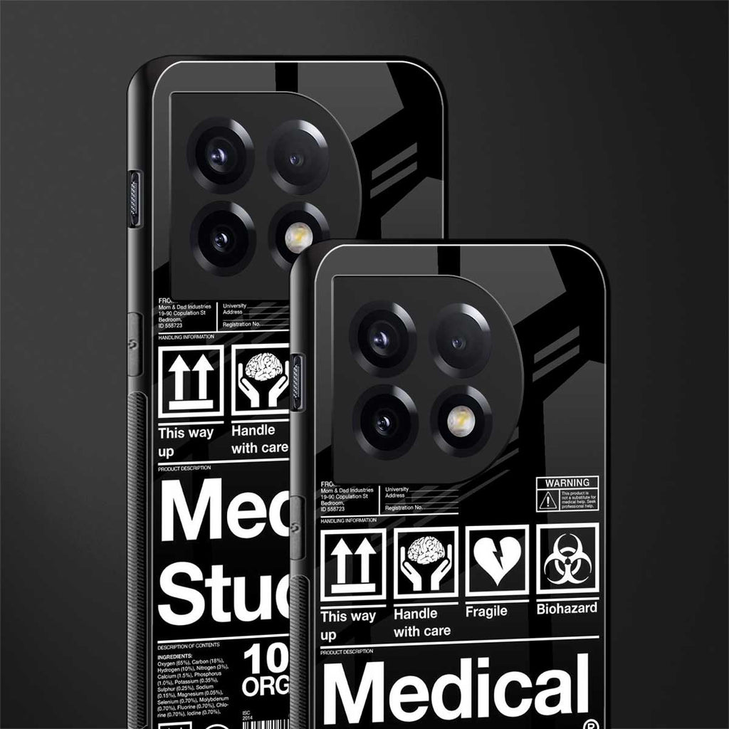 medical student back phone cover | glass case for oneplus 11