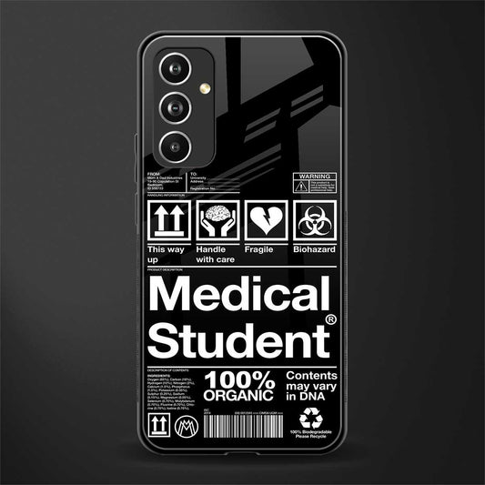medical student back phone cover | glass case for samsung galaxy a54 5g