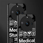 medical student back phone cover | glass case for realme 11 pro 5g