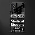 medical student back phone cover | glass case for samsun galaxy a24 4g