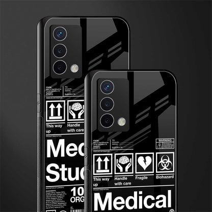 medical student back phone cover | glass case for oppo a74 4g