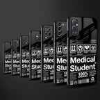 medical student back phone cover | glass case for samsung galaxy a23