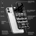 medical student back phone cover | glass case for samsung galaxy a13 4g