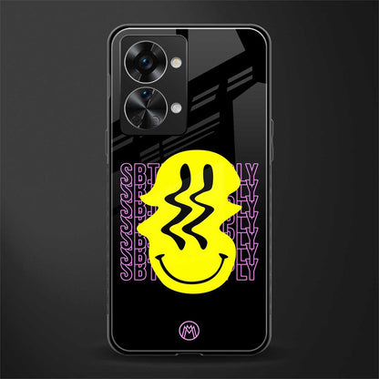 melt smile glass case for phone case | glass case for oneplus nord 2t 5g