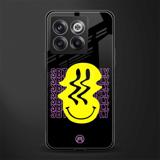 melt smile back phone cover | glass case for oneplus 10t