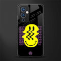 melt smile back phone cover | glass case for oneplus 9