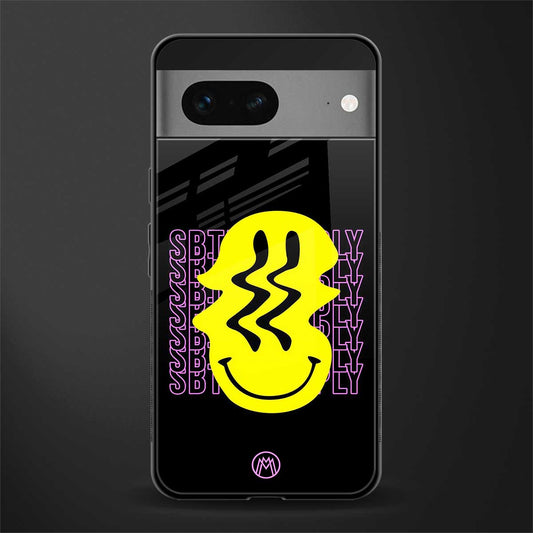 melt smile back phone cover | glass case for google pixel 7