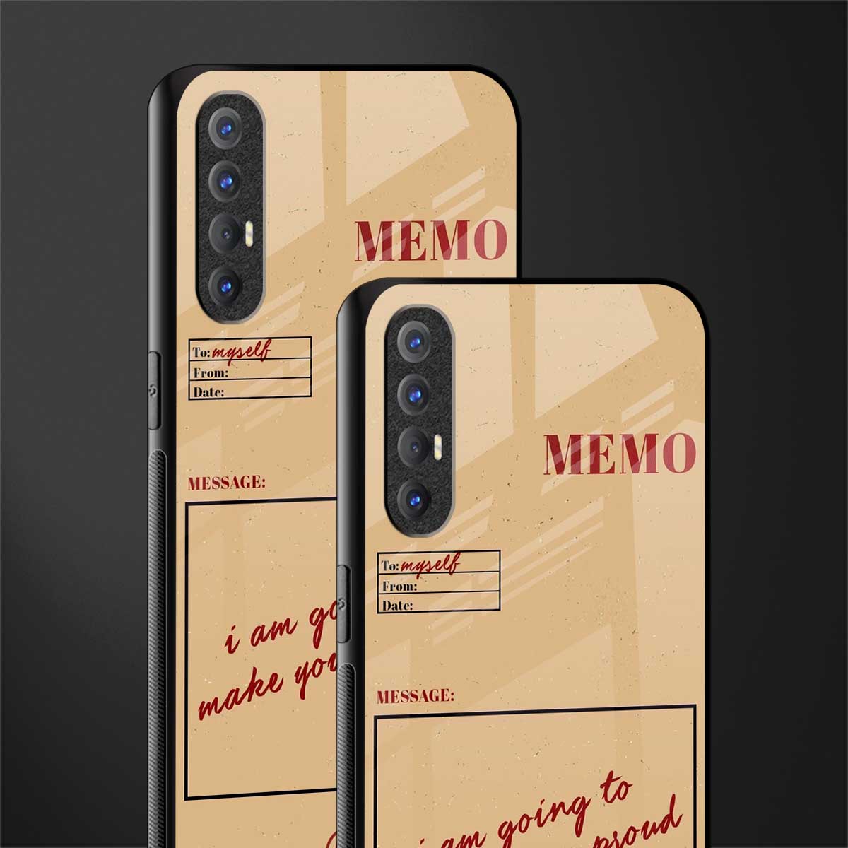 memo glass case for oppo reno 3 pro image-2