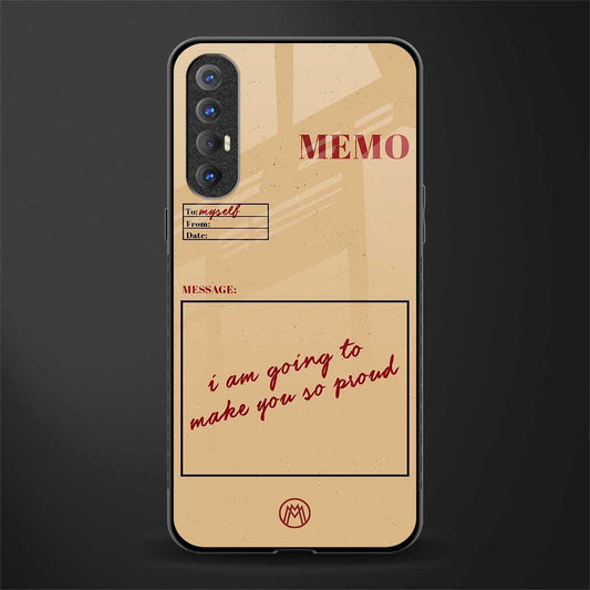 memo glass case for oppo reno 3 pro image