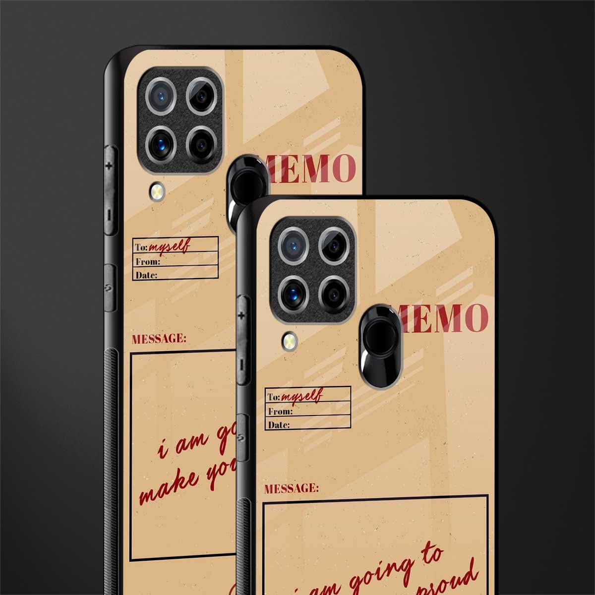 memo glass case for realme c15 image-2