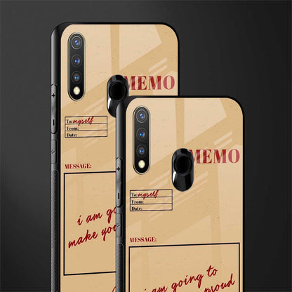 memo glass case for vivo y19 image-2