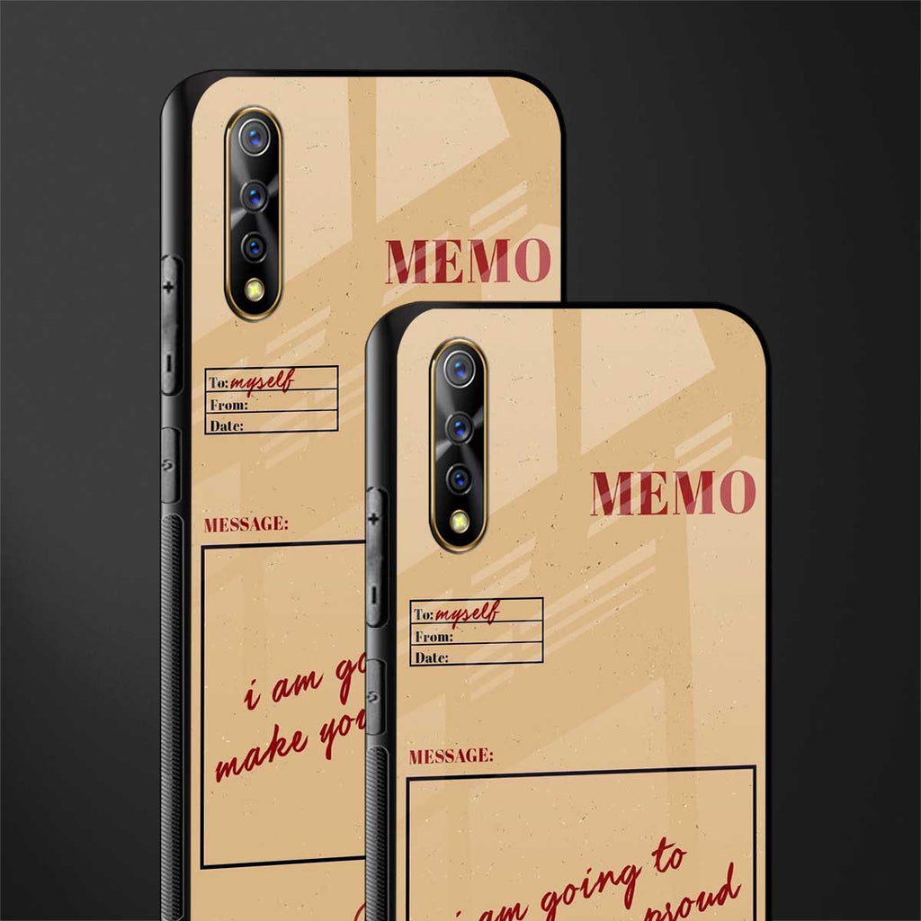 memo glass case for vivo s1 image-2