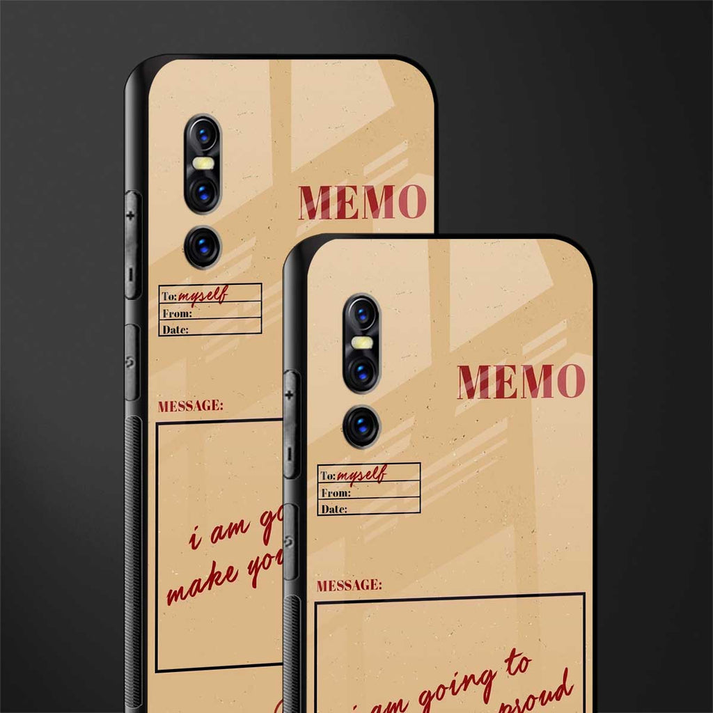 memo glass case for vivo v15 pro image-2
